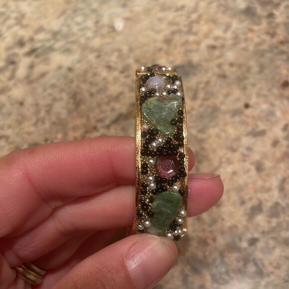 Rare Vintage Gorgoeus Norman De Luxe Swiss made peekaboo watch with jewels. - Picture 2 of 9